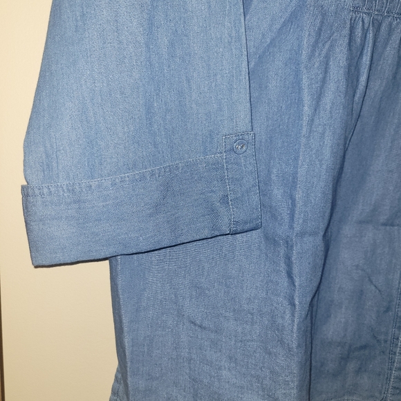 Tradition Denim Like Blouse - Picture 4 of 8